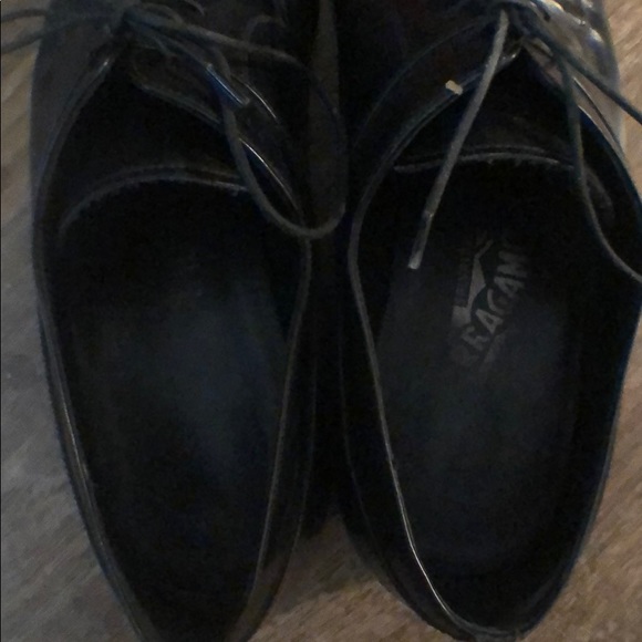 Ferragamo Lanier Derby Oxford shoe